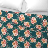 Beatrice Floral Teal