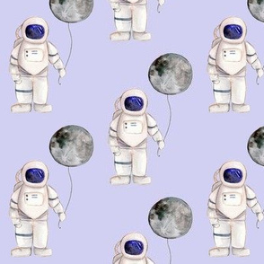 Watercolour Astronaut 