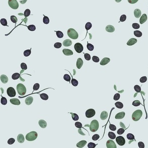 Olives Scattered