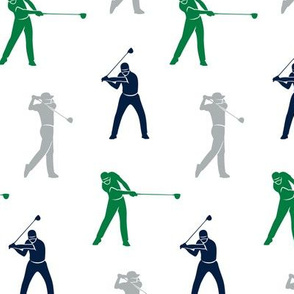 golfers multi - navy green grey - LAD19