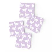 persian cat fabric - white cat fabric, fluffy white cat fabric, persian cats - cute cat, cats, -  lilac