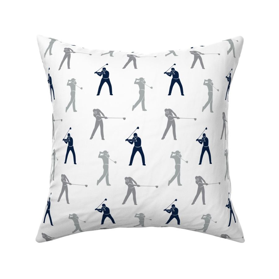 golfers - navy and grey - LAD19