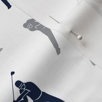 golfers - navy and grey - LAD19
