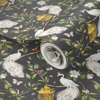 Chinoiserie- Gray- Small Scale