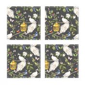 Chinoiserie- Gray- Small Scale