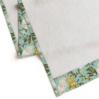 Chinoiserie - Pastel Green - Small Scale