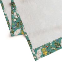 Chinoiserie - Turquoise - Small Scale