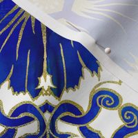 Azulejos - Portuguese Tiles Blue and Gold