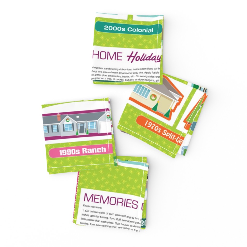 Memories of Home ornaments (yardage)