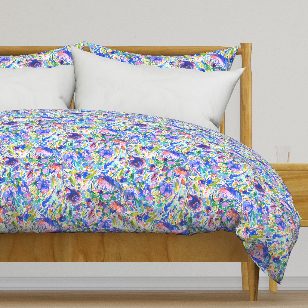 maximal floral vibrant large scale