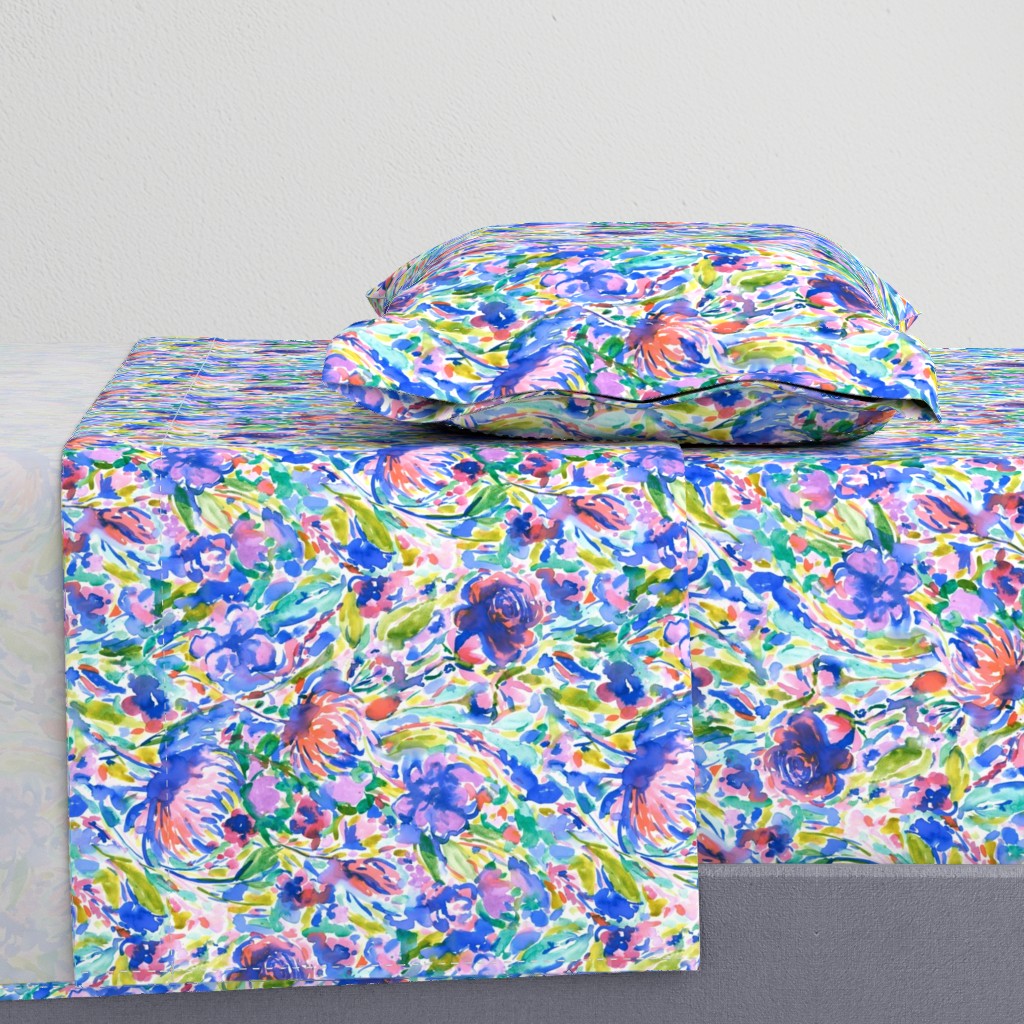 maximal floral vibrant large scale