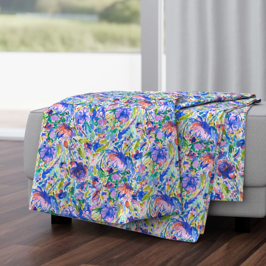 maximal floral vibrant large scale