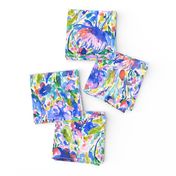 maximal floral vibrant large scale