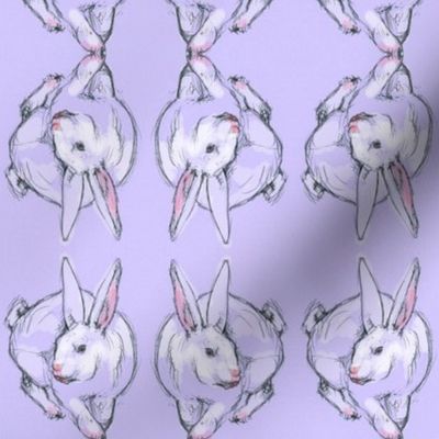 Purple Bunny Doodle