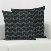 Noir Chevron (black) MED