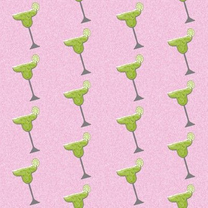 margarita fabric - margarita drinks, margarita drink, cocktails, cocktail -  pink