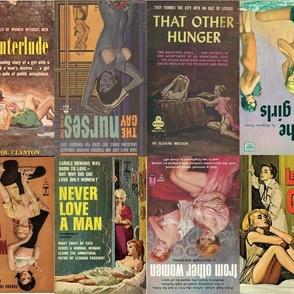 Lesbian pulp fiction novel covers 2