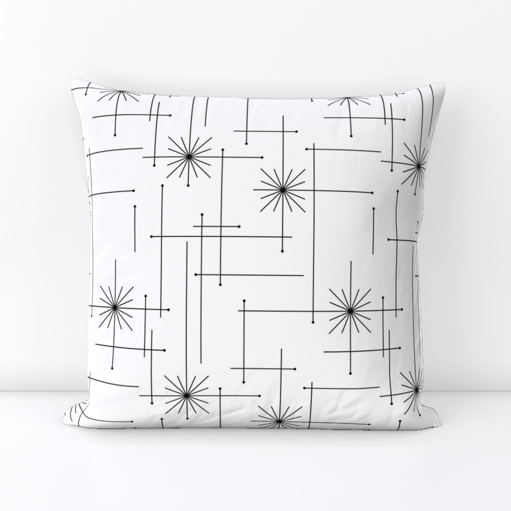 Orbs Starburst - White/Black