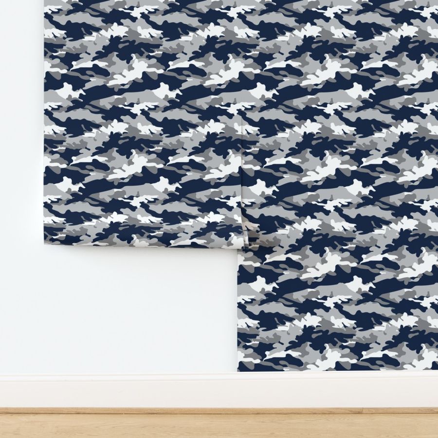 navy and grey camouflage - camo - LAD19