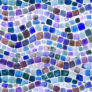 mosaic (blue)