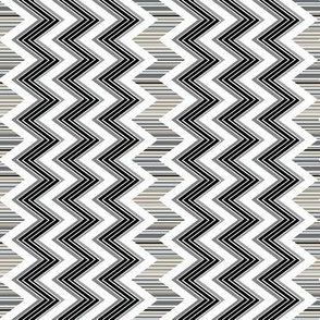 Chevron Contrast vertical 