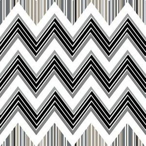 Chevron Contrast Large