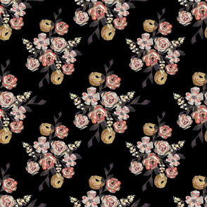 Floral | Black