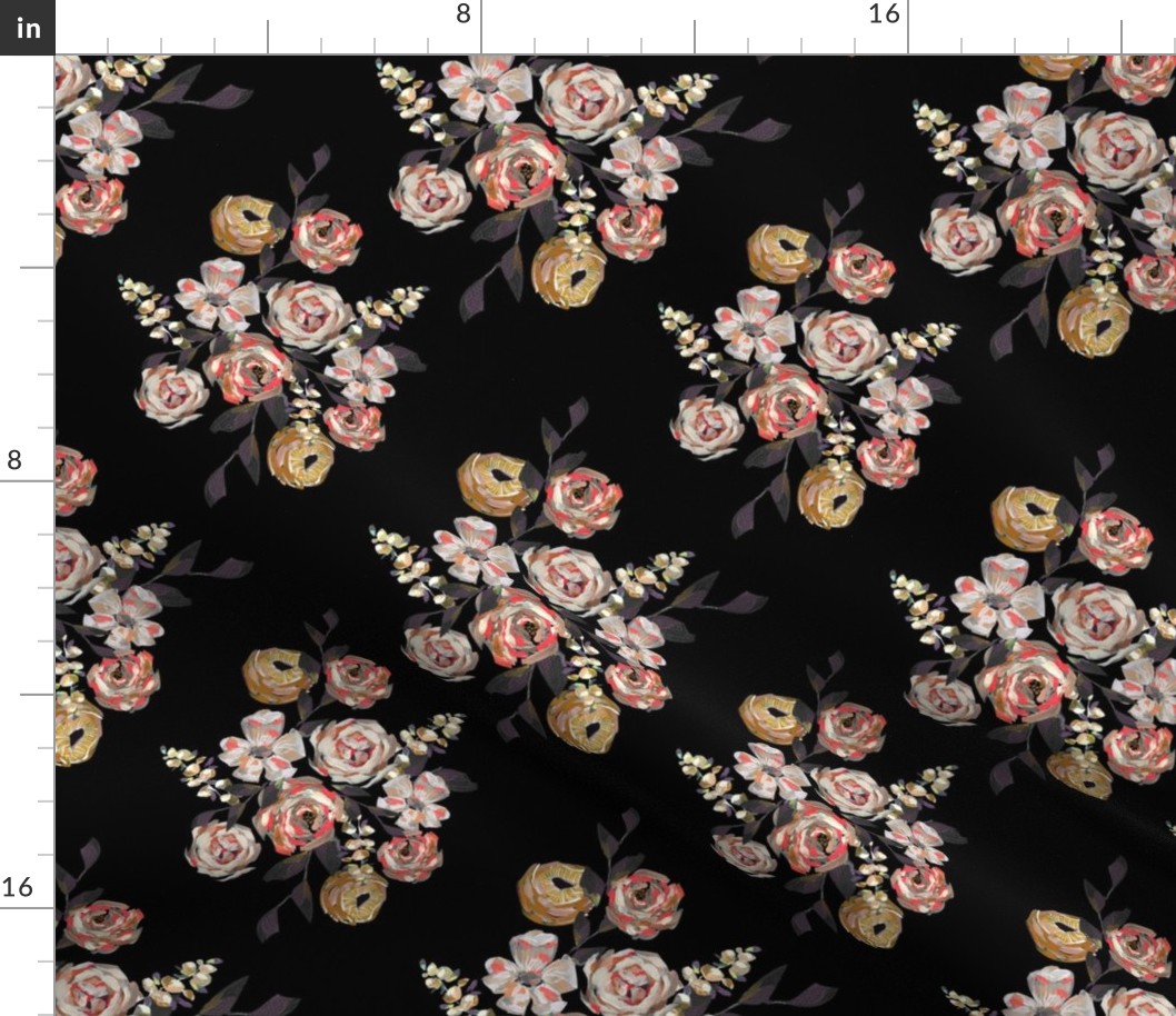 Floral | Black