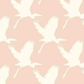 Take flight in baby pink