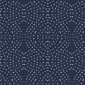 seville quilt navy