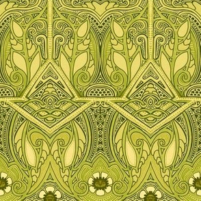 Shades of Green Mustard