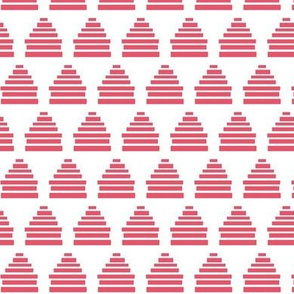 Mod geometric beehive - quirky and fun pink mod boho