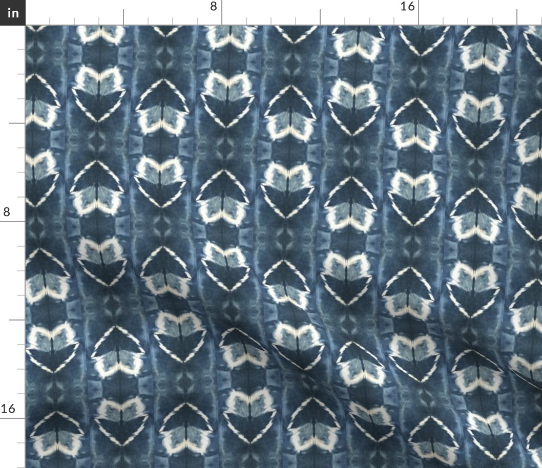 Arrowhead Shibori in Blue