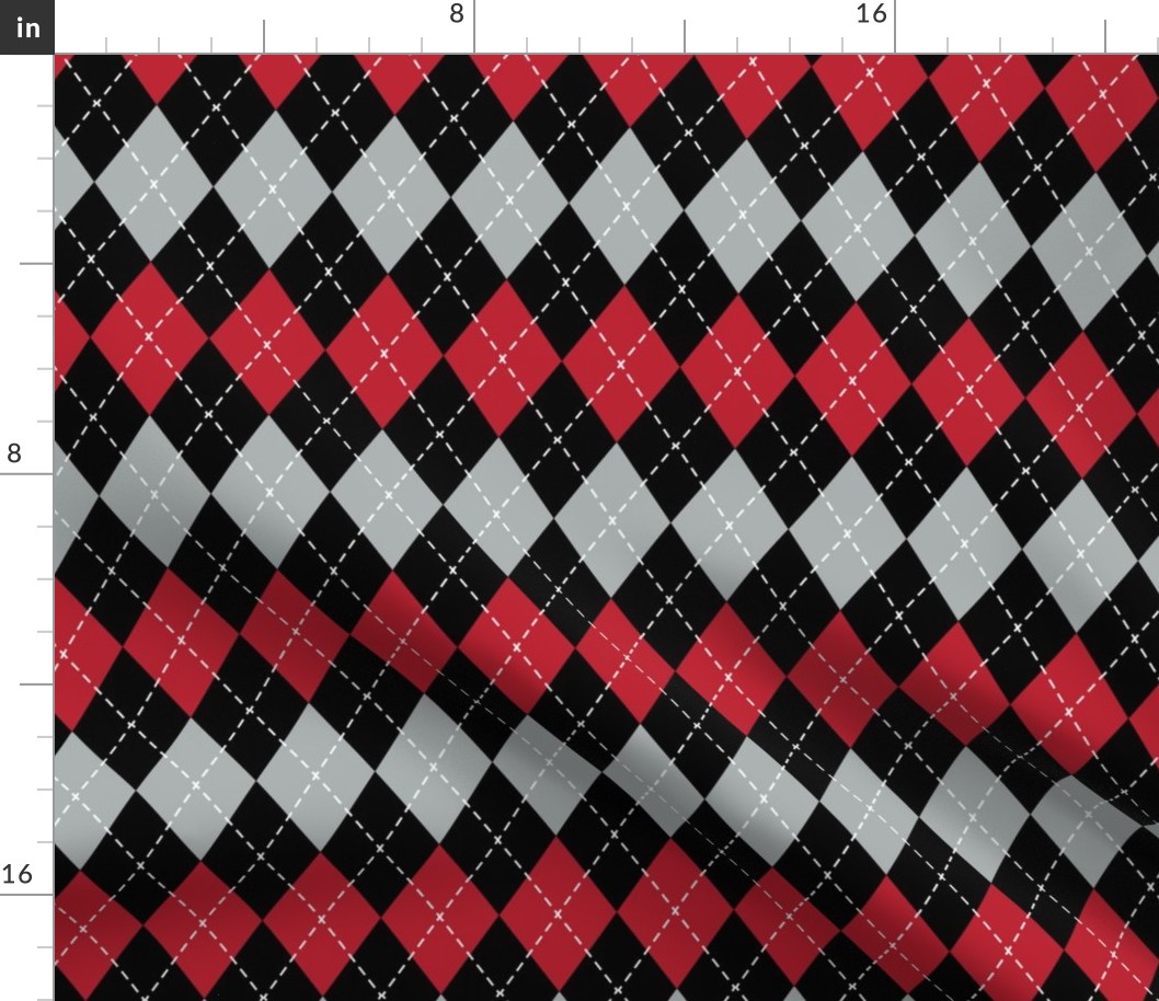 Argyle - red and black - LAD19