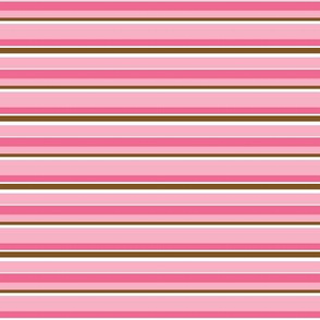 Chocolate pink stripe