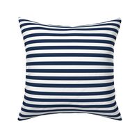 4" Dark Blue Stripes