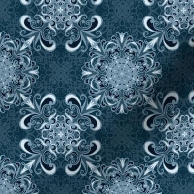 StacyCK Studio - Bleu Damask