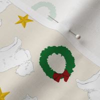 Tiny Samoyed - Christmas