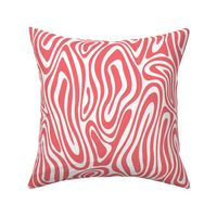 Living Coral and White Coral Pattern-5-01