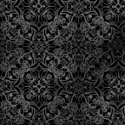 StacyCK Studio - Gothic Grey Damask V3