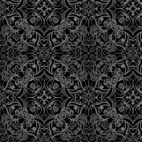 StacyCK Studio - Gothic Grey Damask V3