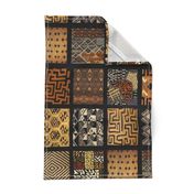 Tribal Textiles Faux Quilt