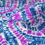 purple and blue tie dye - LAD19