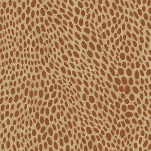 medium abstract skin on ochre with linen texture