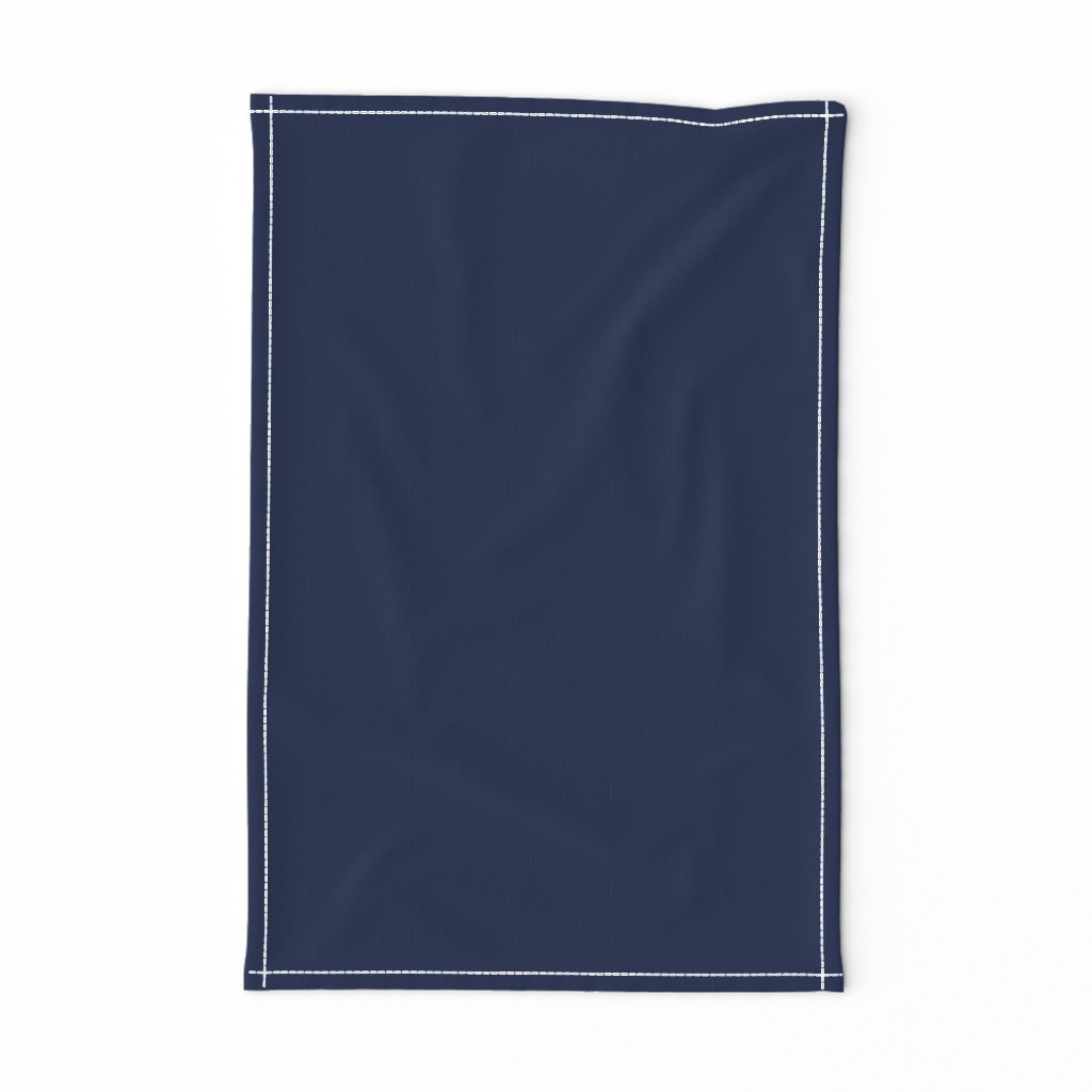 Dark Midnight Navy Blue Solid Quilting in Blue