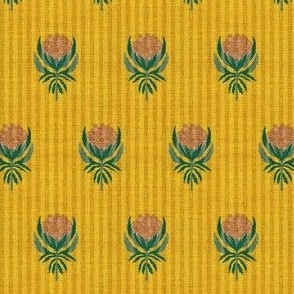 FRENCH VINTAGE PROTEA STRIPE