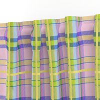 Tartan #24 - pink, purple, blue, green pastel r