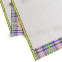 Tartan #24 - pink, purple, blue, green pastel r