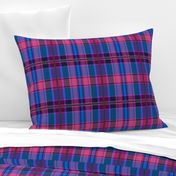 Tartan #27 - pink, magenta, purple, blue