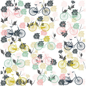 Bicycles and Flowers